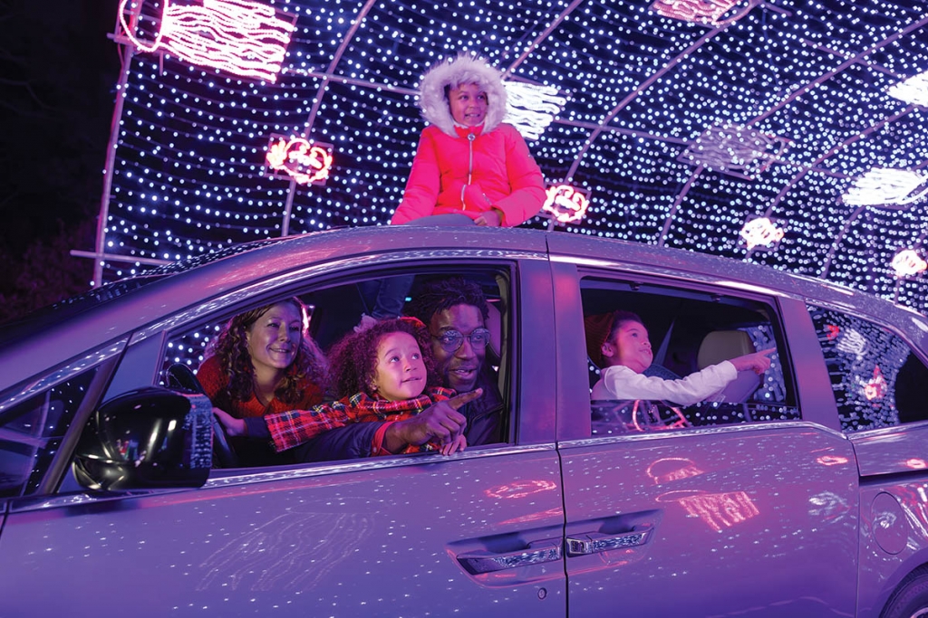 The Great Christmas Light Show at the North Myrtle Beach Park &amp; Sports Complex is a drive-through experience featuring millions of lights, lands, animated displays, a Santa’s Village attraction, and more. A recent 92-acre expansion allows for additional displays this year.