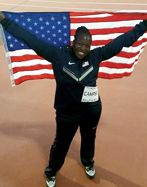The Pan-Am silver medalist was proud to represent the United States.