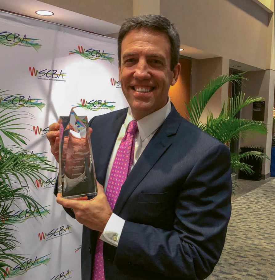 Piotrowski has gone live nightly on WPDE for the past 25 years, and recently received the South Carolina Meteorologist of the Year award from the South Carolina Broadcasters Association.