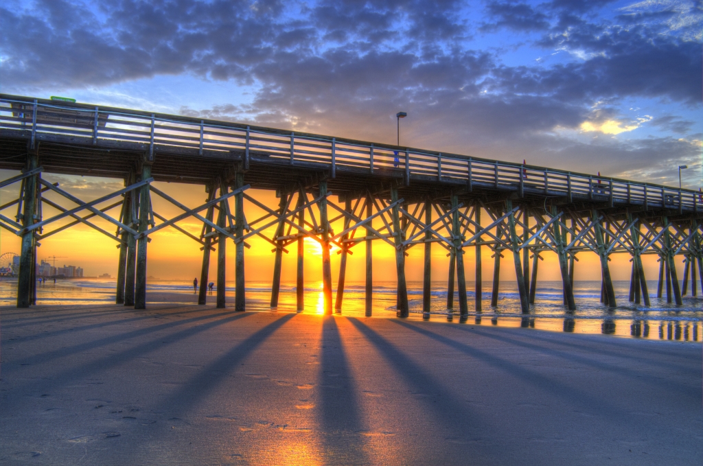 Sunrise at the Pier, Photographer: Terry Shoemaker, Where: Garden City