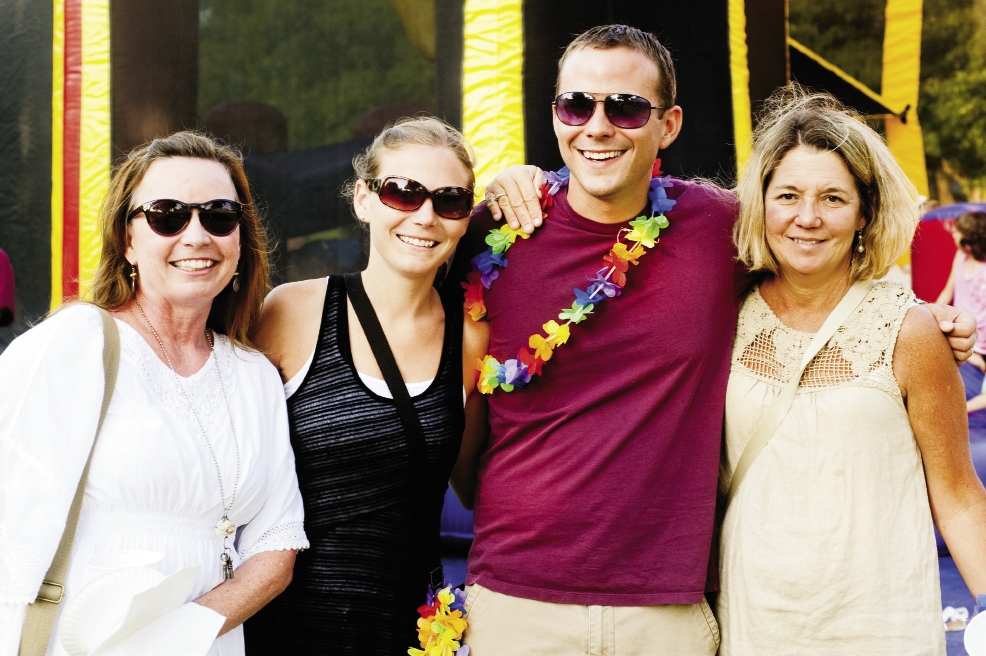 Kim Dornburgh, Nicole Giacomelli, Billy Giacomelli and Kim Floyd