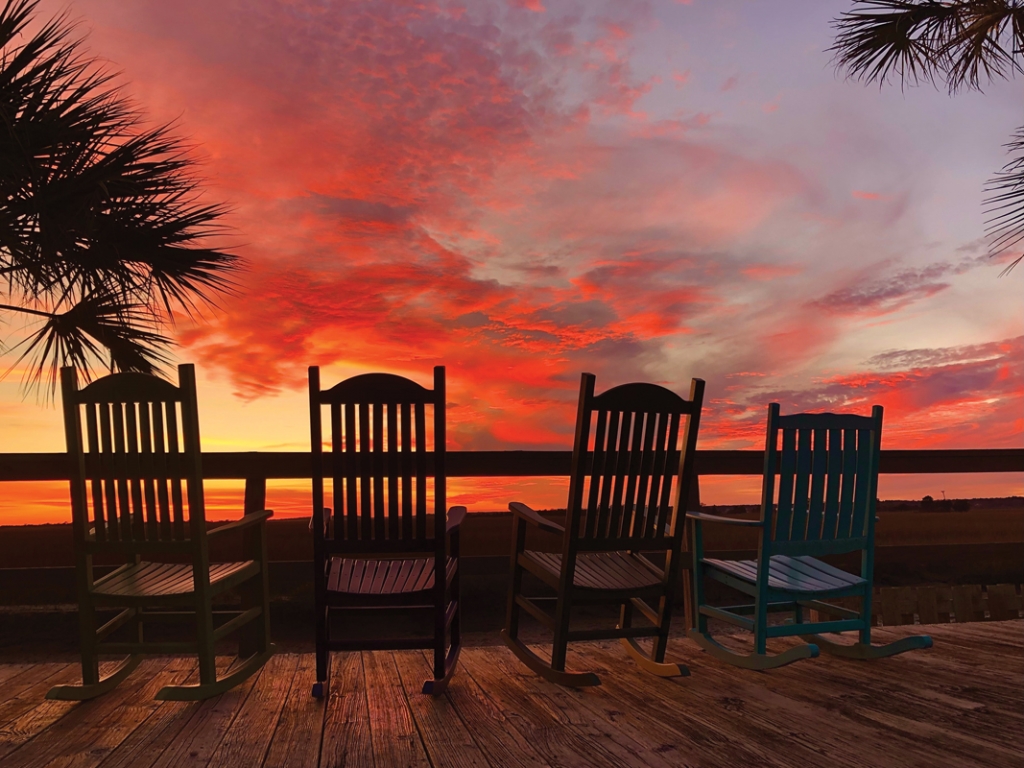 A Breathtaking Sunset - Mark Moore Sunset Beach facing Bird Island