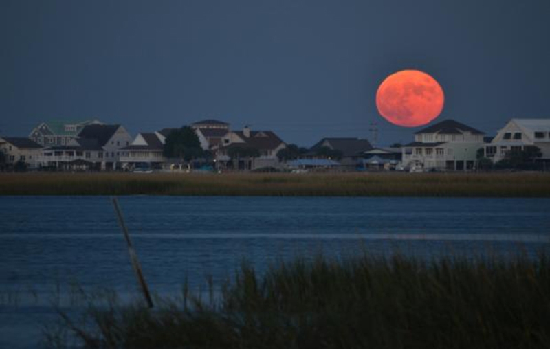 Austin Bond, &quot;Full Moon Over Garden City&quot;