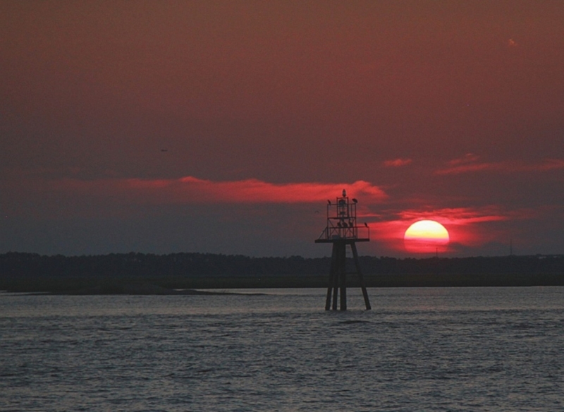 Austin Bond, &quot;Southport NC Sunset&quot;