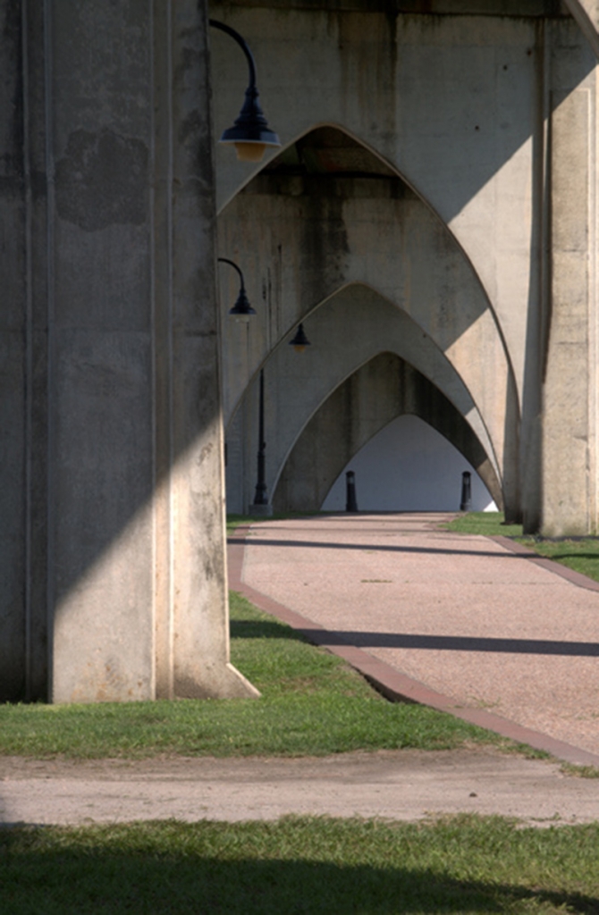 Anne Pendred, &quot;Light and Shadow-Under the Bridge&quot;