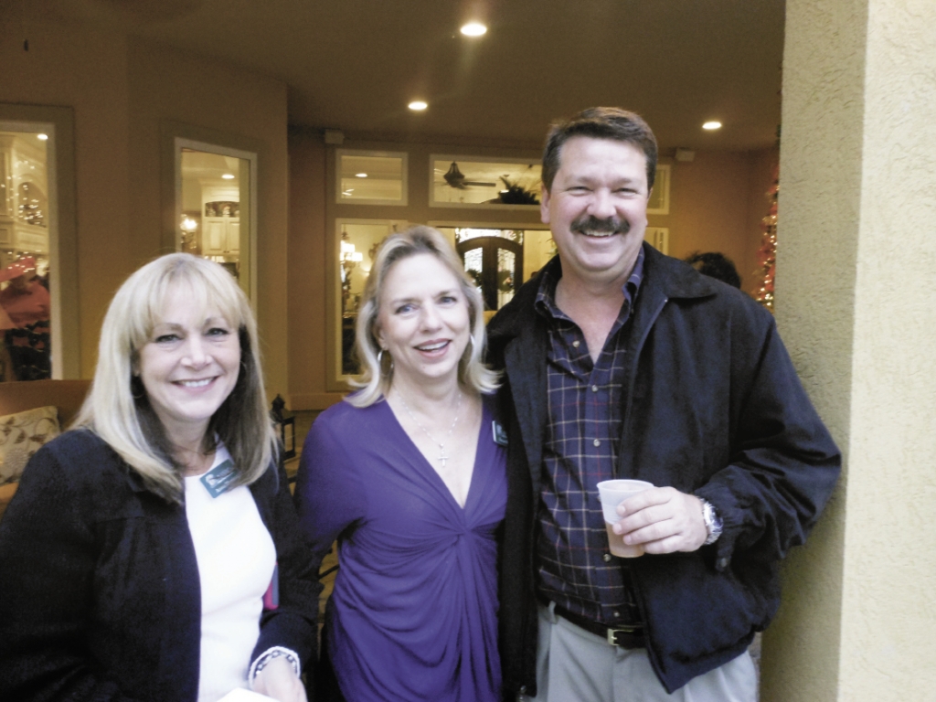 Anna Marie Zambrusky, Susan White and Tom Ferriott