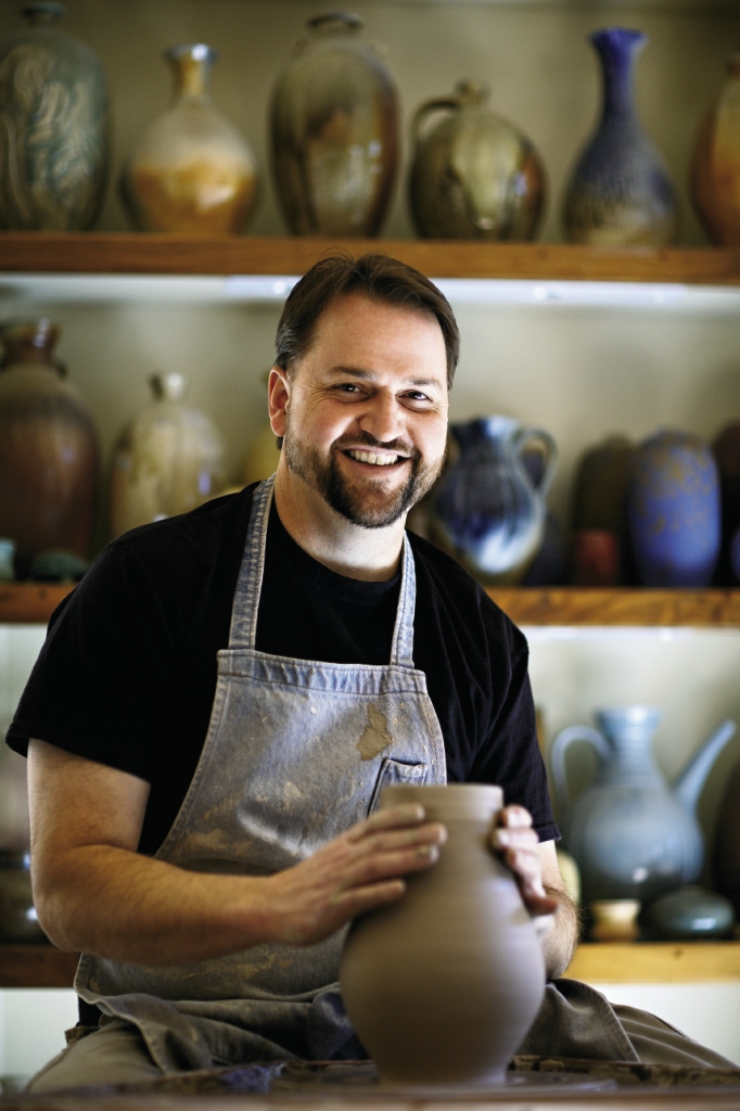 Ben Owen III of Ben Owen Pottery keeps the traditions of Seagrove designs, but adds in his own Oriental translations. His education at East Carolina University, plus travel and workshops in Japan, Australia, New Zealand, Europe and China, have broadened his pottery­ making scope, both artistically and scientifically.