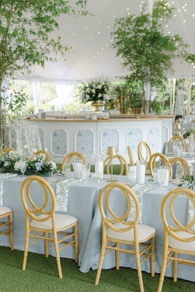 Happy Hour:  Bucking tradition, Olivia and Jay decided on food stations rather than a plated dinner at the reception.