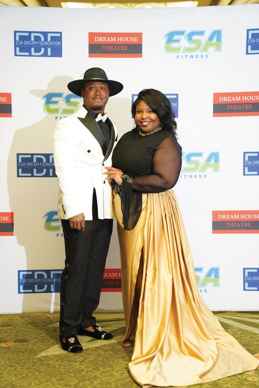 At the ESA Dream Foundation Gala 2024 with Patrice Reynolds...