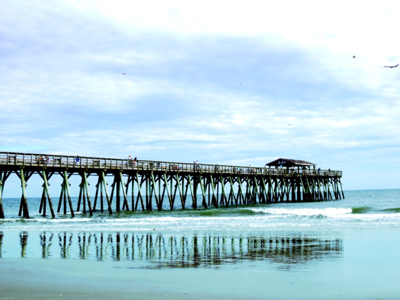 Christine House, &quot;Approaching the Pier&quot;