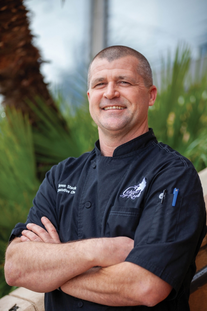Chef Steven Stackley brings a lifetime of experience to the Cypress Room