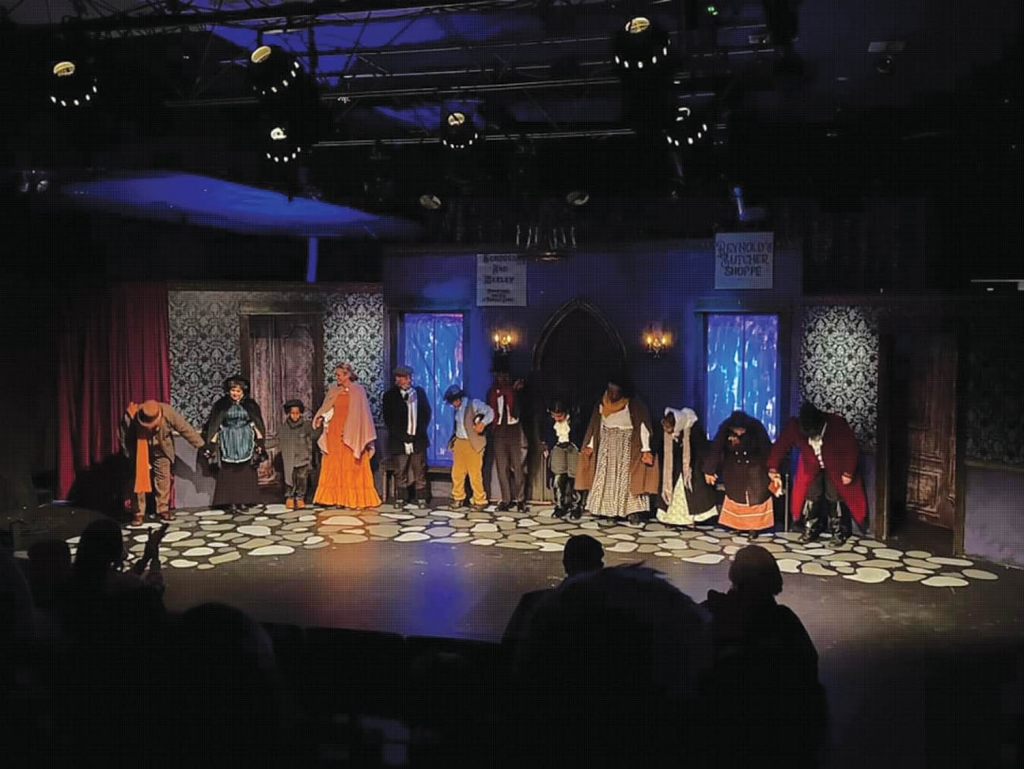 Curtain call for &quot;A Christmas Carol&quot;