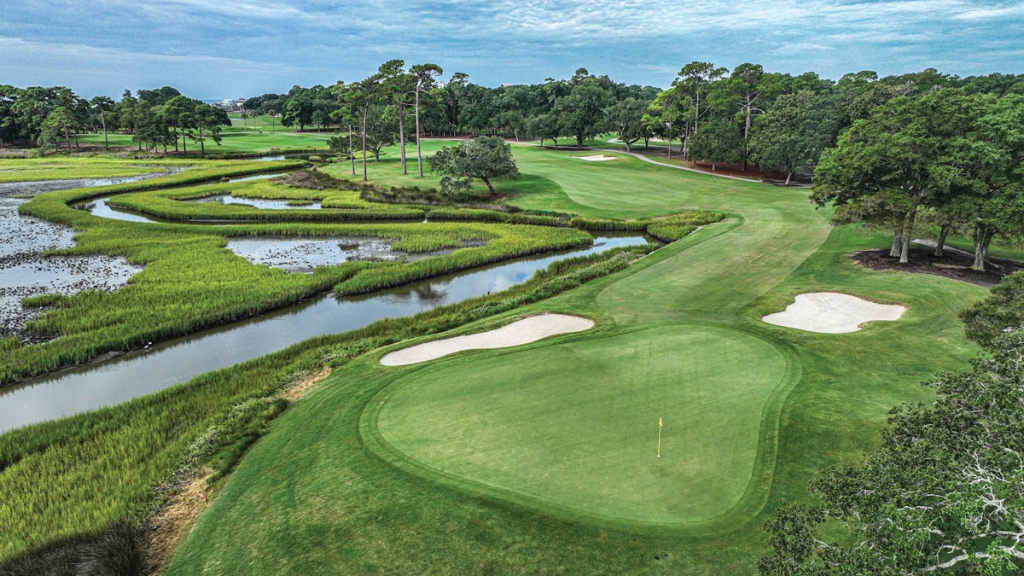 The Dunes Club golf course is a magnificent showcase for the Grand Strand landscape.