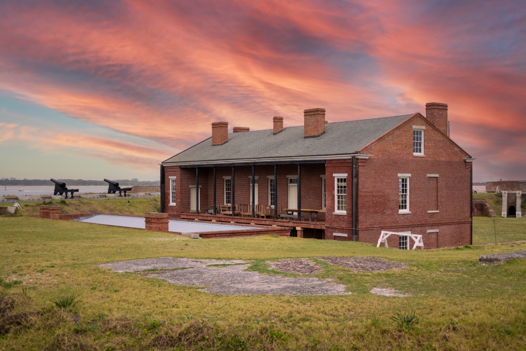Fort Clinch is a well-preserved Antebellum fort open to visitors year-round.