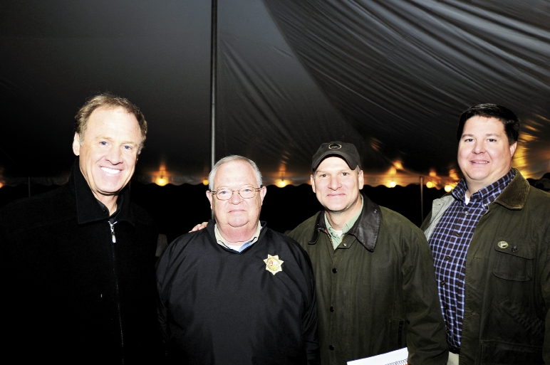 Rusty Wallace, Lane Cribb, Dan Ray and Franklin Daniels