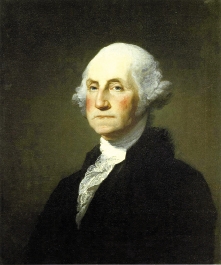 George Washington was welcomed with open arms while traveling through the area.