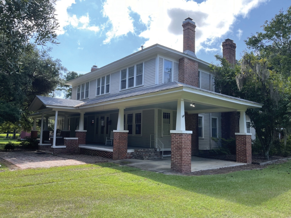 The Gourdin family home in Pineville, SC.