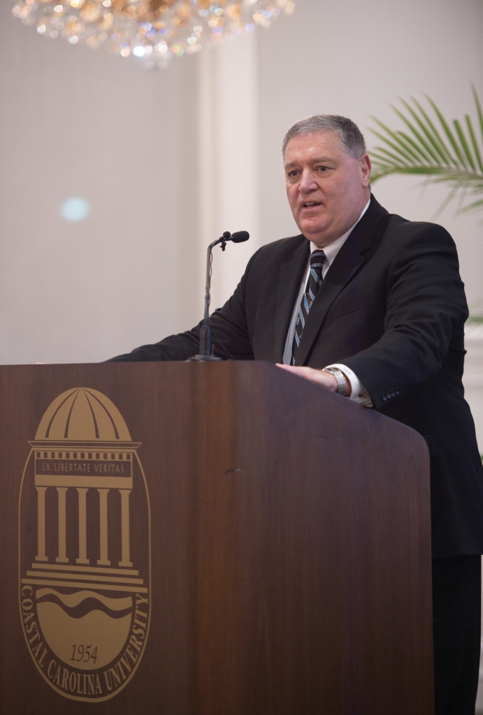 Former CCU President, David DeCenzo, enjoyed serving from 2007 to 2020 during an exciting period of growth for CCU’s athletics.