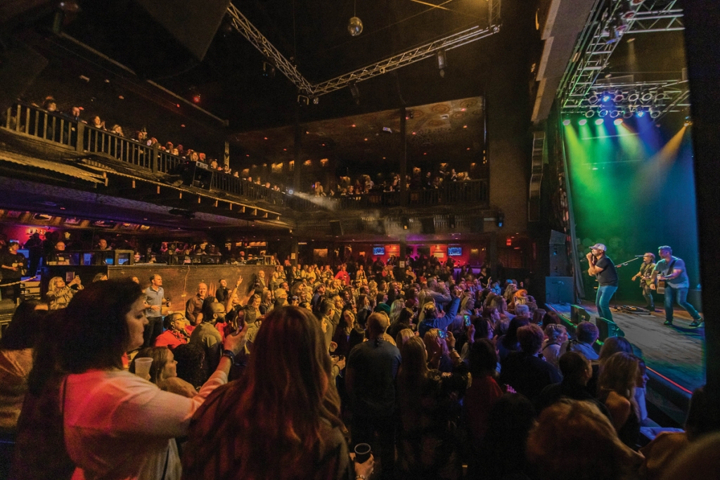 The House of Blues in North Myrtle Beach regularly rocks large crowds.