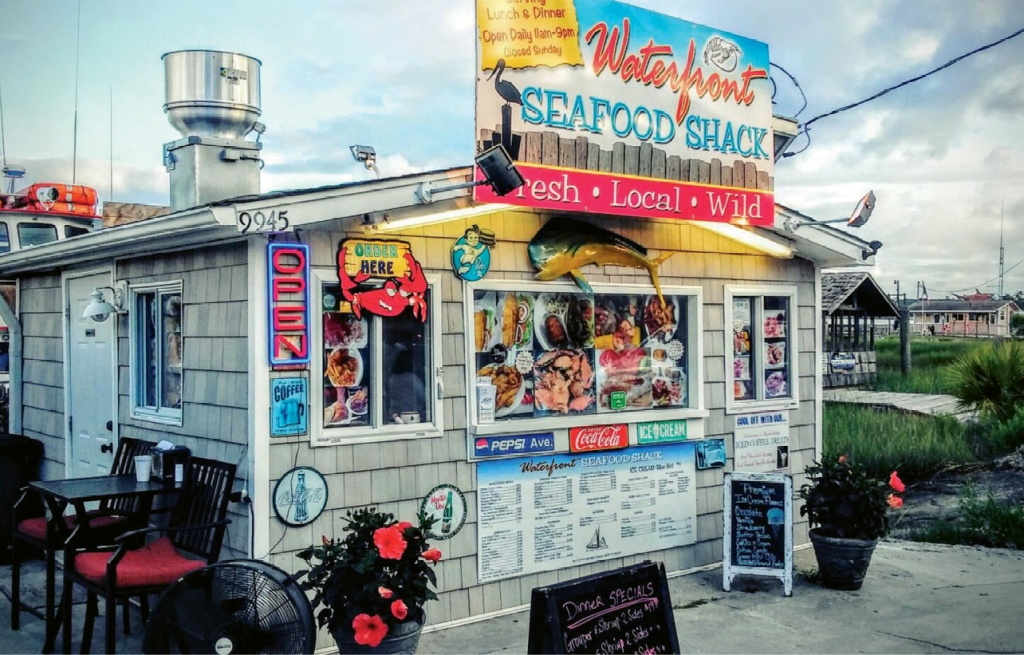 “Fresh. Local. Wild.” sums up the offerings at the Waterfront Seafood Shack Market &amp; Eatery.