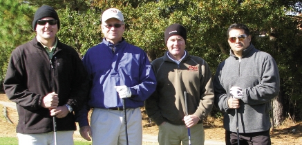 Andy Hammer, Richard Stiles, Tony Brumfield and Jay Oritz