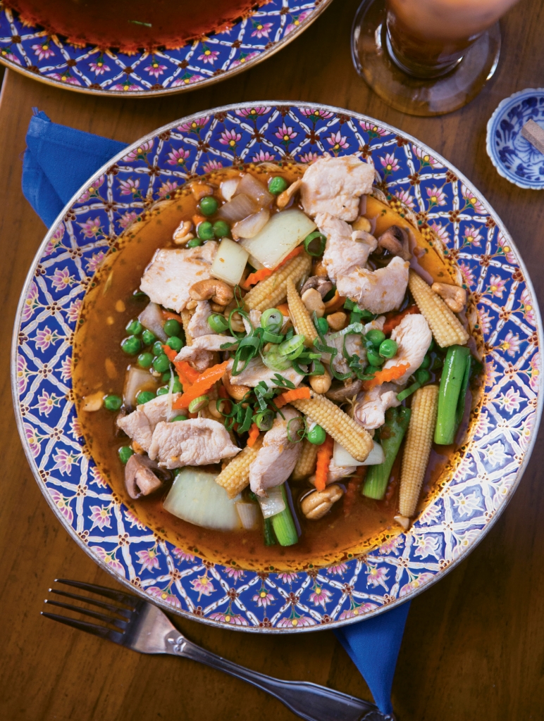Go Nuts!: The Gai Pad Met Ma-Muang features chicken and cashews in a delicate lemongrass sauce that you can have spiced up to your own level of hotness.
