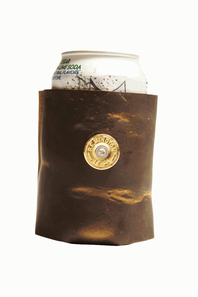 Guns of Fun Enjoy a cold beverage of your choice out of this 100 percent leather koozie with a real Remington shot gun shell of approval, made in Georgia. $20. Rice Birds, 629 Front St., Georgetown.  (843) 520-5852