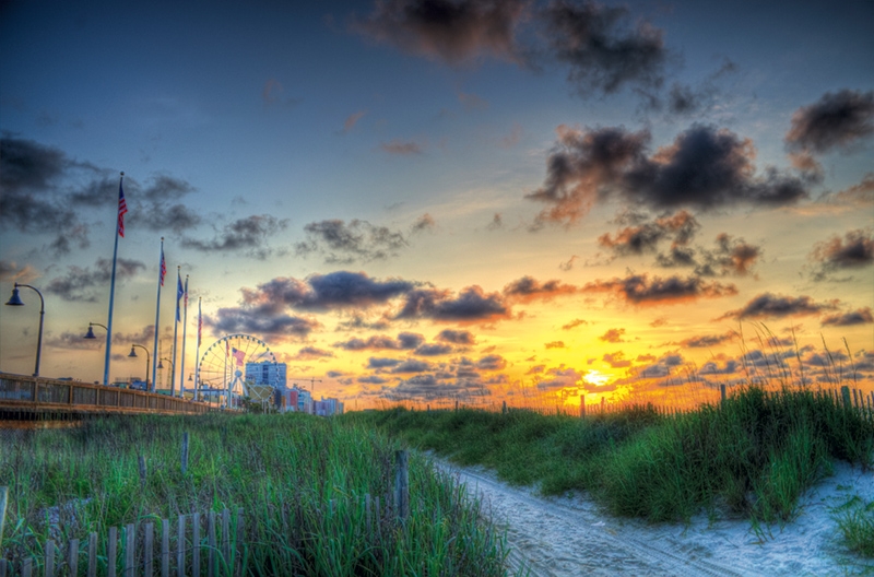 Jamie Gainey, &quot;Sunrise From the Boardwalk&quot;