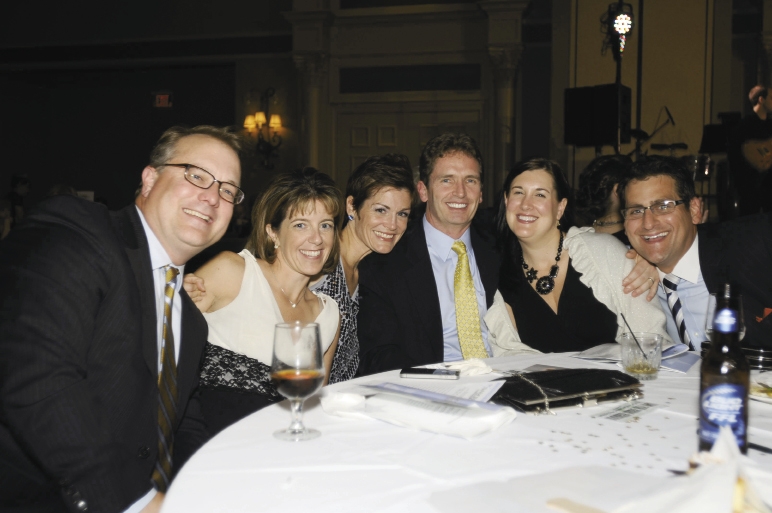 Nik and Lindsey Kristensen, Carol Dean, Ian and Jen Maguire and John Rutenberg