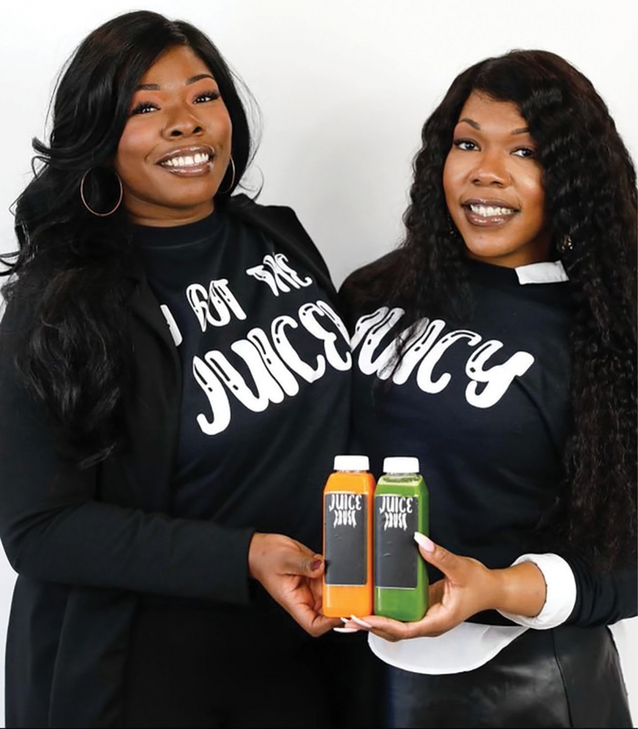 Sha Quasia Coleman and Labria Strong are co-owners and public faces of Juice Crush.