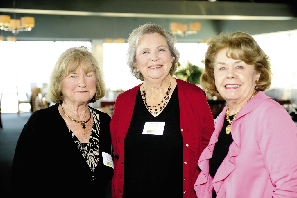 Sybil Bennett, Carolyn Byrd and Eleanor Pitts