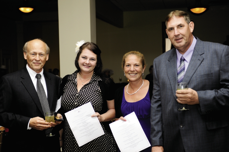 Rick Shelley and Ann Stavley with Cindy and Warren Kauffman