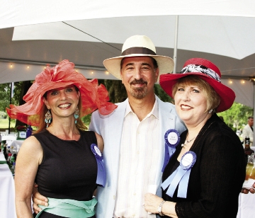 &lt;p&gt;Kathryn and David Kossove with&lt;br /&gt;Caroline Drummond&lt;/p&gt;