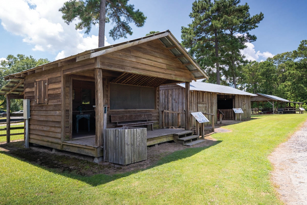 Several outbuildings, typical of small farms 1900-1955, provide insight into the work required to sustain a small family. Demonstrations take place periodically at the farm and are open to the public.