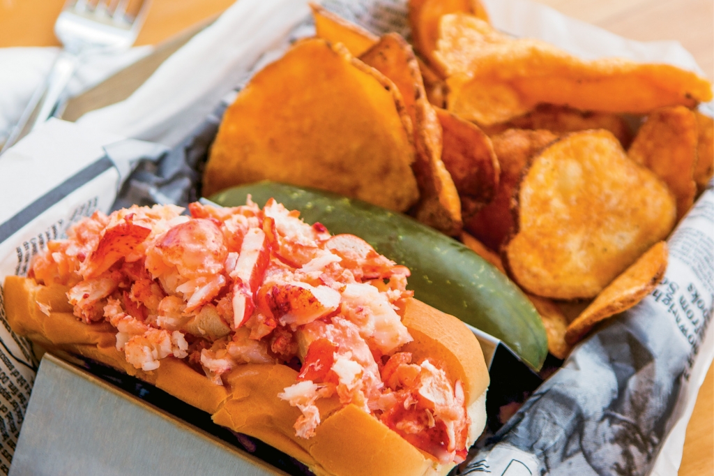 The Claw House lobster roll