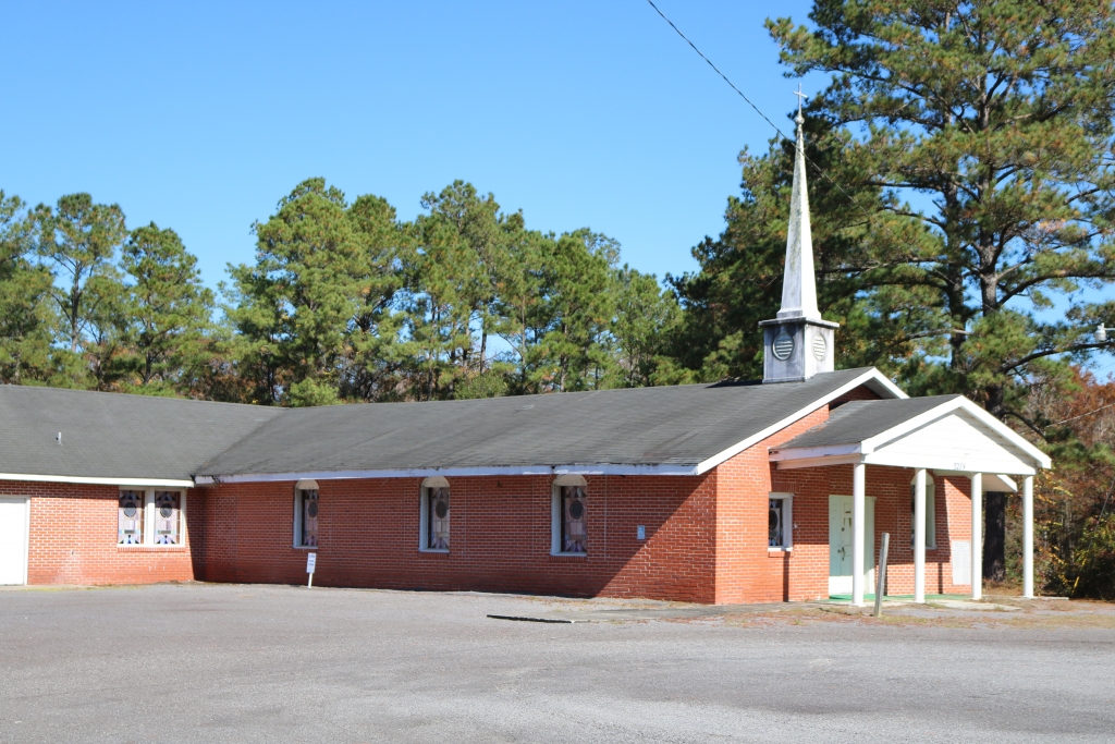 Plantersville’s historic Mt. Carmel United Missionary Baptist Church.