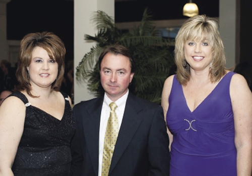 Wendy and Clark Gore  with Christina Jackson