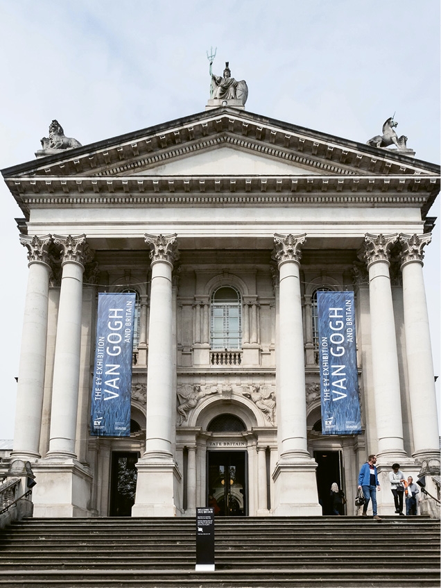 The Tate Britain hosted a major Vincent Van Gogh exhibition through August, as well as “Stormy Sea,” a collection of works by English painter J. M. W. Turner.