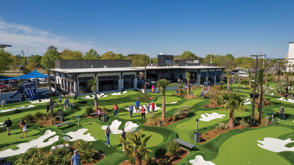 PopStroke, co-owned by Tiger Woods, Eat. Putt. Drink.