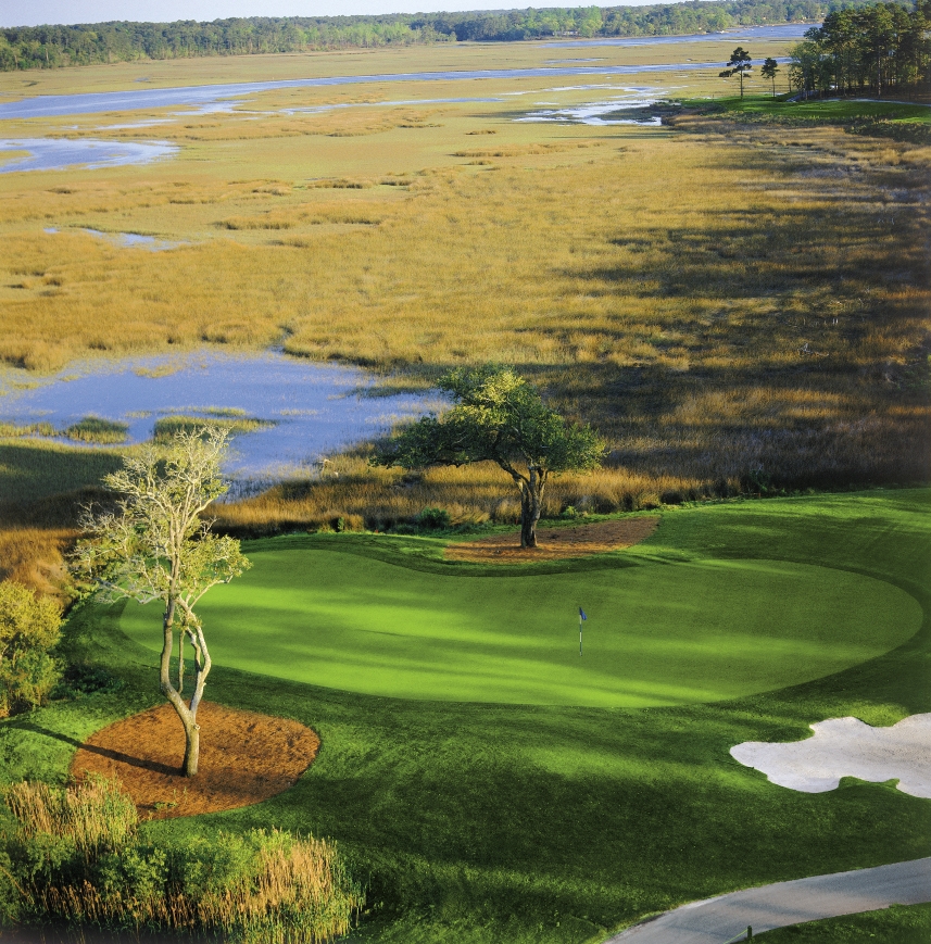 River&#039;s Edge, the jewel of the 13 Grand Strand courses managed by East Coast Golf.