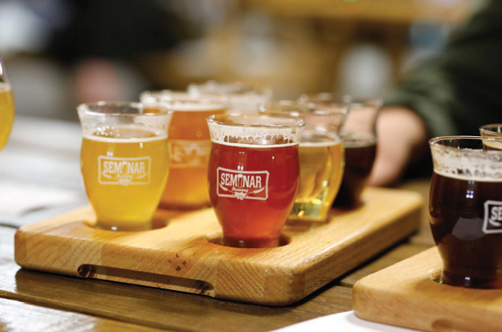 Beer in Session: Seminar Brewing is just one of the many craft breweries in and around downtown Florence.