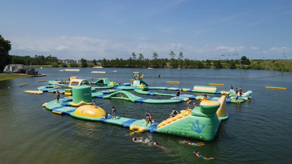 Shark Wake Park has kid-friendly options, too.