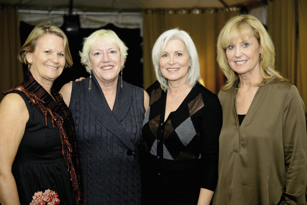 Sharon Turner, Mary Prince, Angela Tiller and Pam Gore