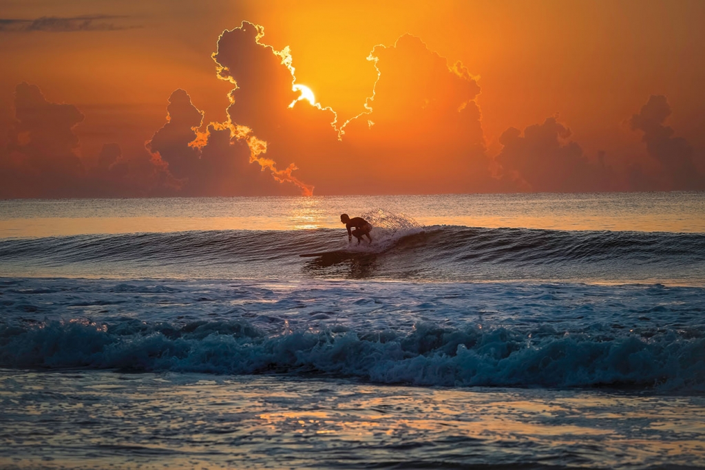 Sunrise Surfer - Michael Ragusa, Garden City