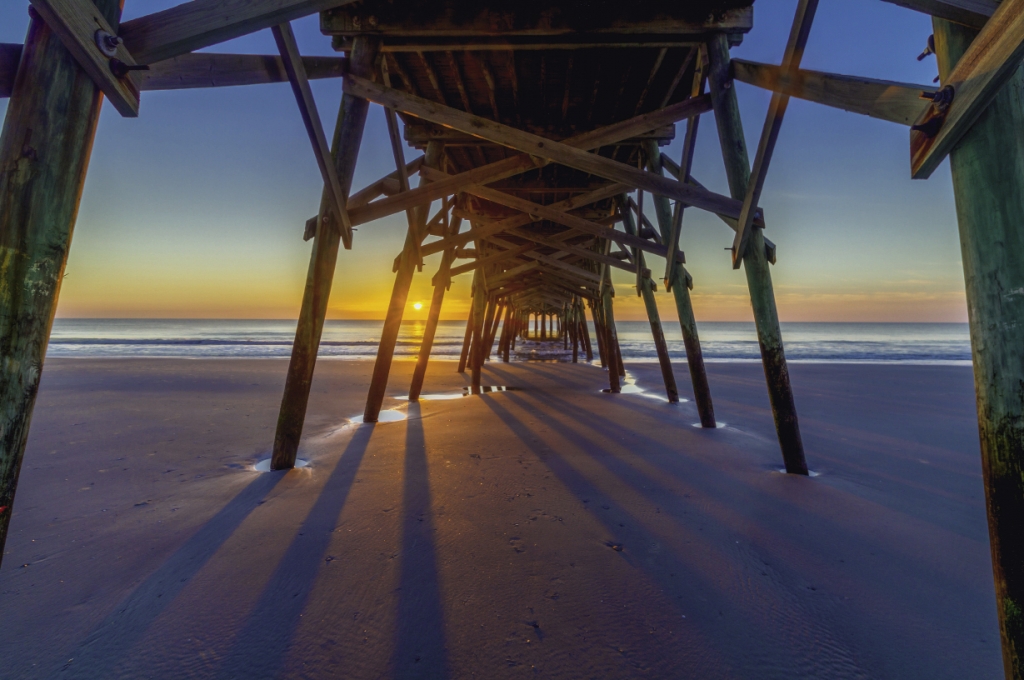 The 830-foot-long Surfside Beach Pier offers free access for residents and home owners. Others pay just $1.