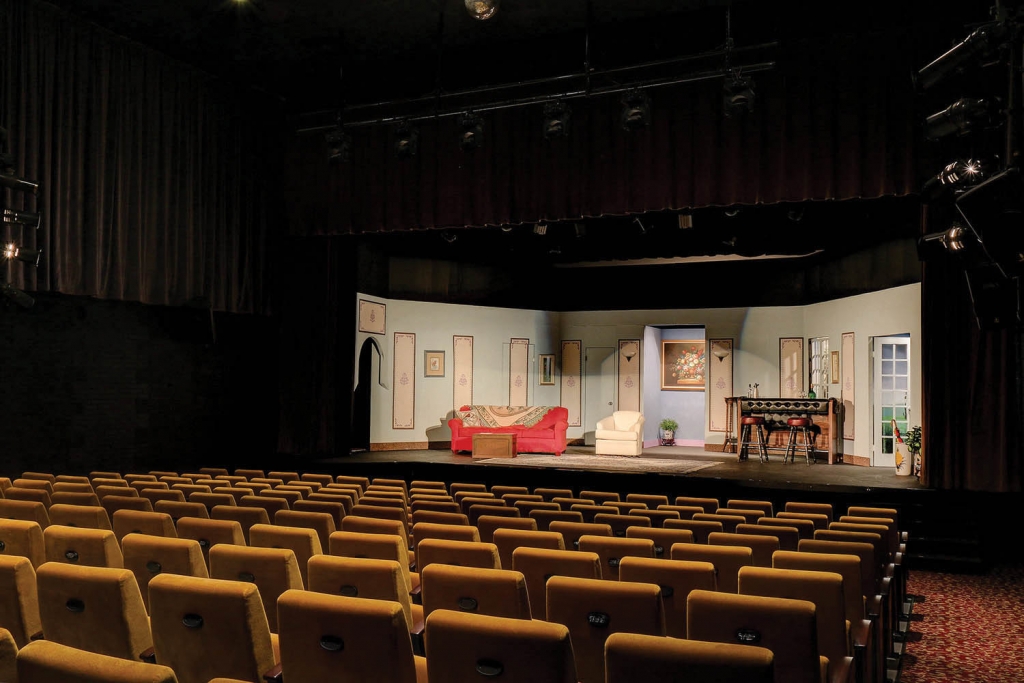 Inside the Strand Theater in Georgetown
