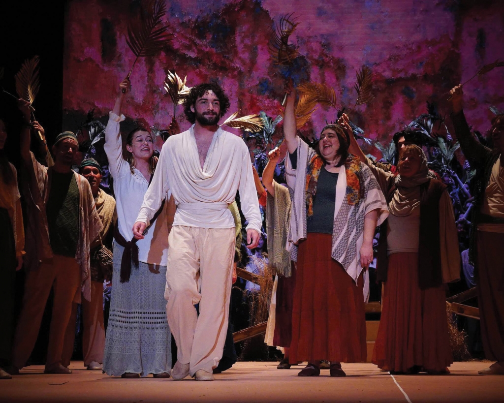 Ethan Medeiros portrays Jesus in a Theatre of the Republic production of &quot;Jesus Christ Superstar&quot;