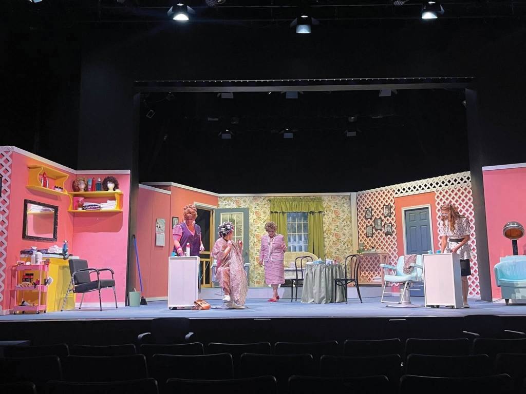 Theatre of the Republic cast members perform in &quot;Steel Magnolias&quot;