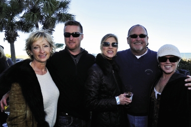 Joan Chartier, Michael Weatherford,  Ginny and Jim Ward and Amanda Manning