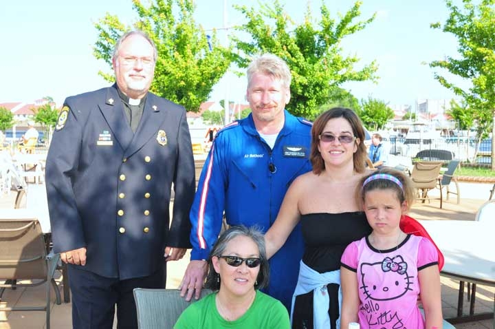 Rev. Angelo Pappas, Lori Durr, Jack &amp; Leslie Plowman